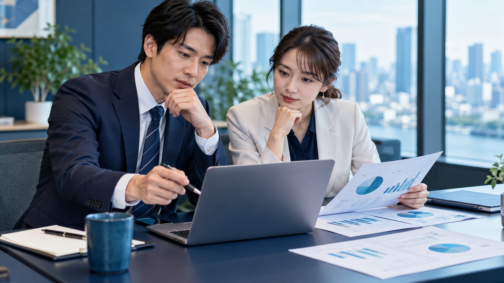 金融関連の資料を確認する専門実務